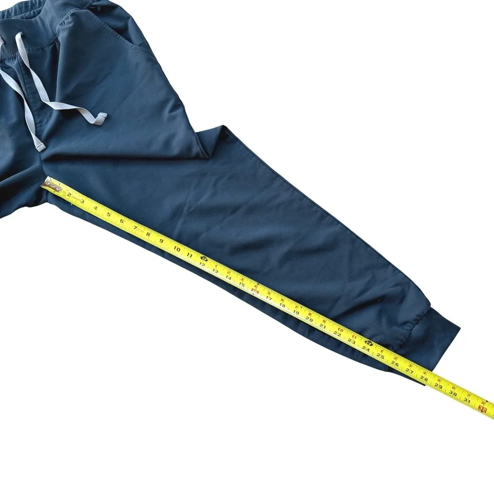 FIGS Technical Collection Navy Blue Jogger Scrub Pants Men Medium Cargo Pockets